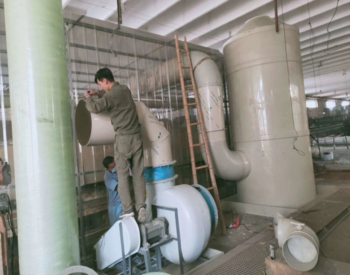 PP酸洗車(chē)間專(zhuān)用凈化塔